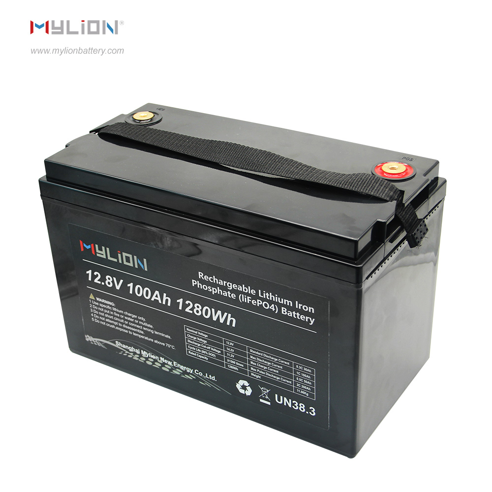Mylion 12V100AH LiFe PO4 storage battery for ups solar car etc. Featured Image