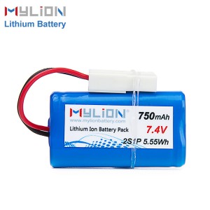 7.4V750mAh Lithium battery