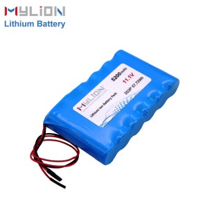 11.1V5200mah Li ion Battery Pack