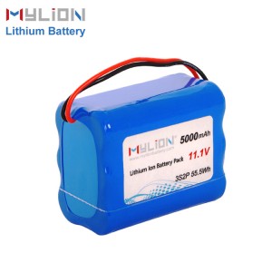 11.1V5000mah Li ion Battery