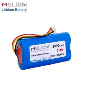 7.4V2500mAh Lithium battery