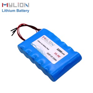 11.1V5200mah Li ion Battery Pack